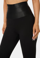 Satiny High Waist Leggings