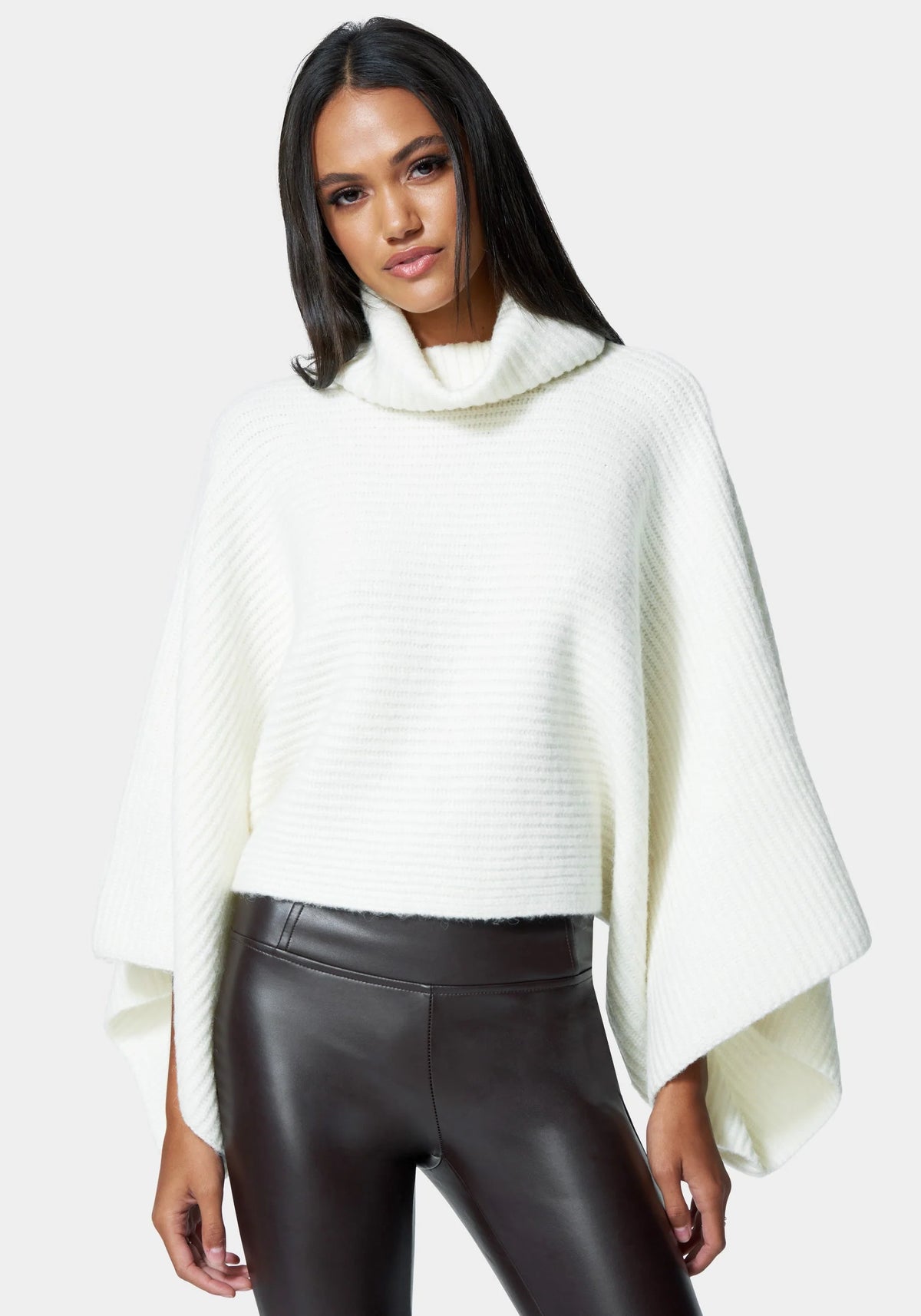 Oversized Mock Neck Sweater