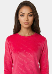 2pc Velour Bebe Louge Sleep Base Layer Set