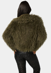 Luxurious Faux Fur Jacket