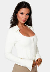 Corset Shirt Bodysuit