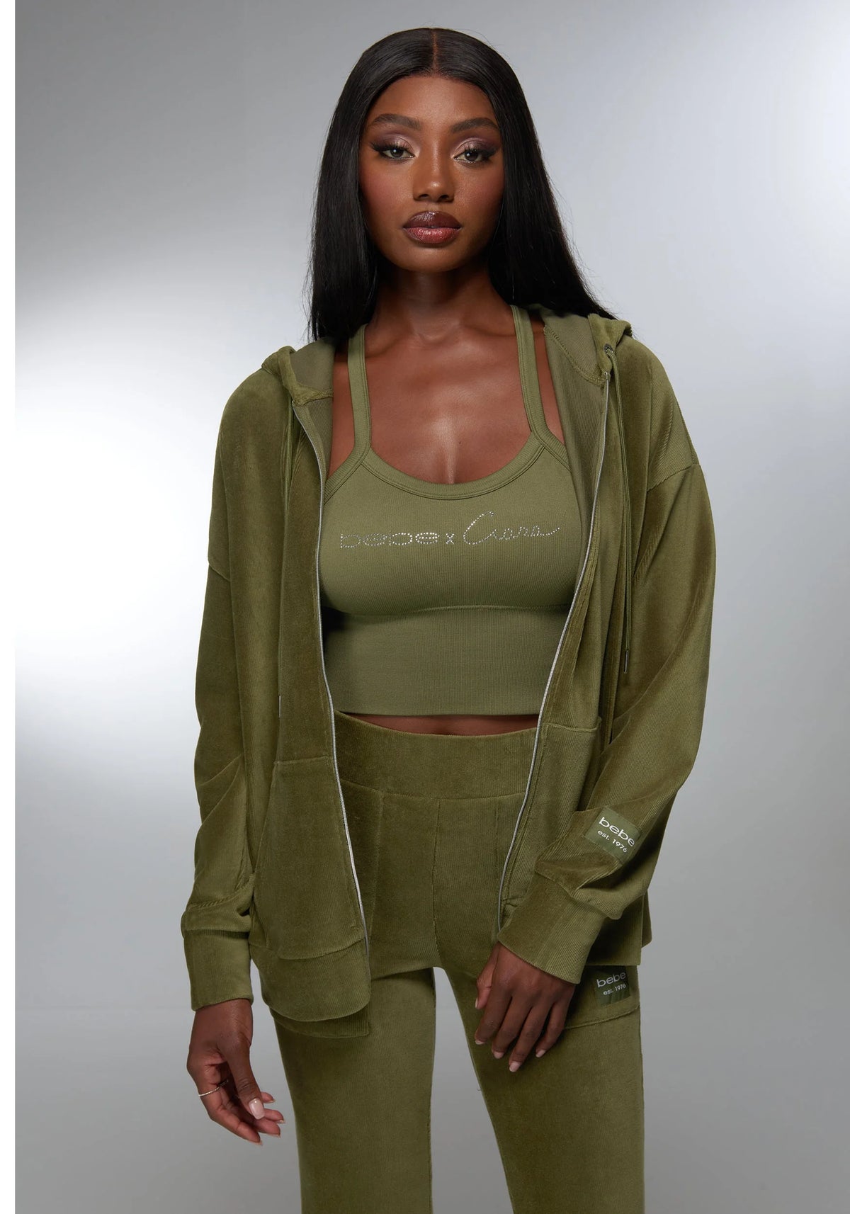 Micro Cord Hoodie