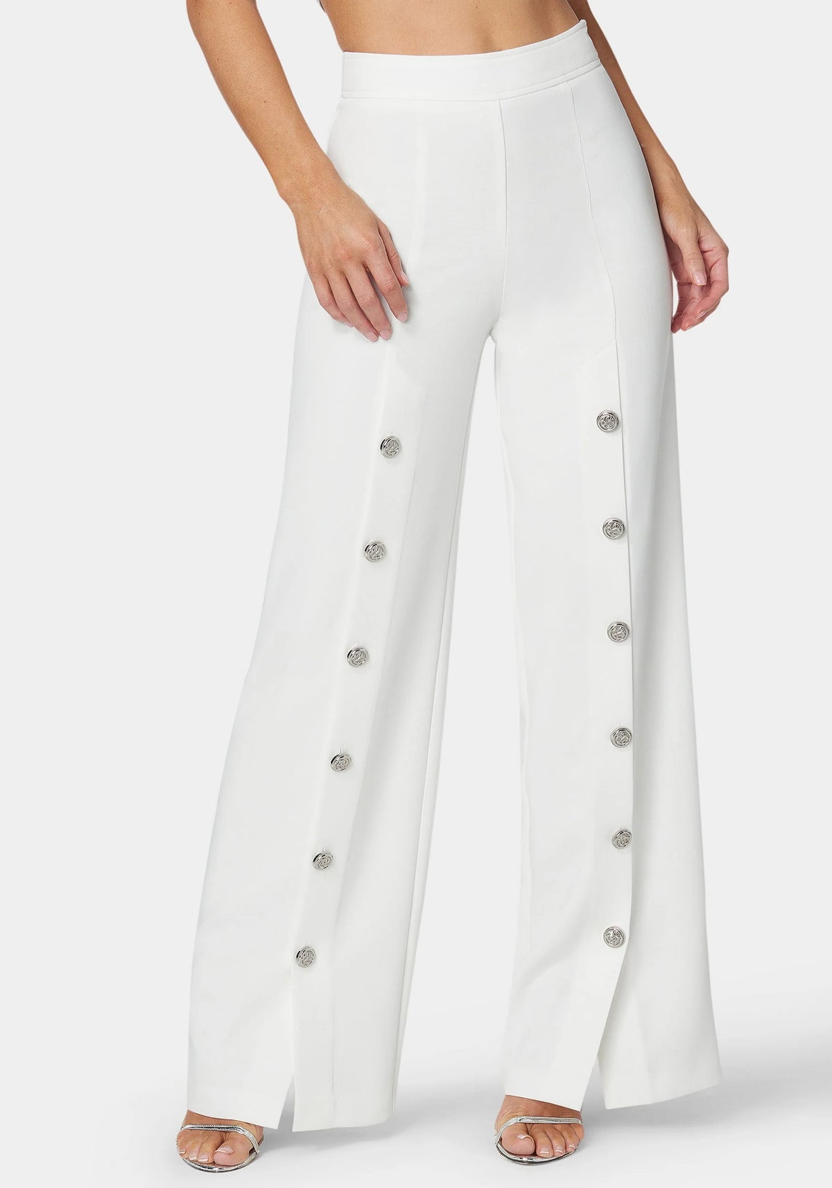 High Waist Wide Leg Pant