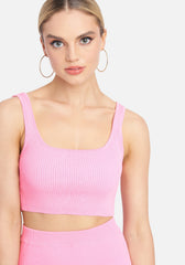 Rib Two Piece Dress