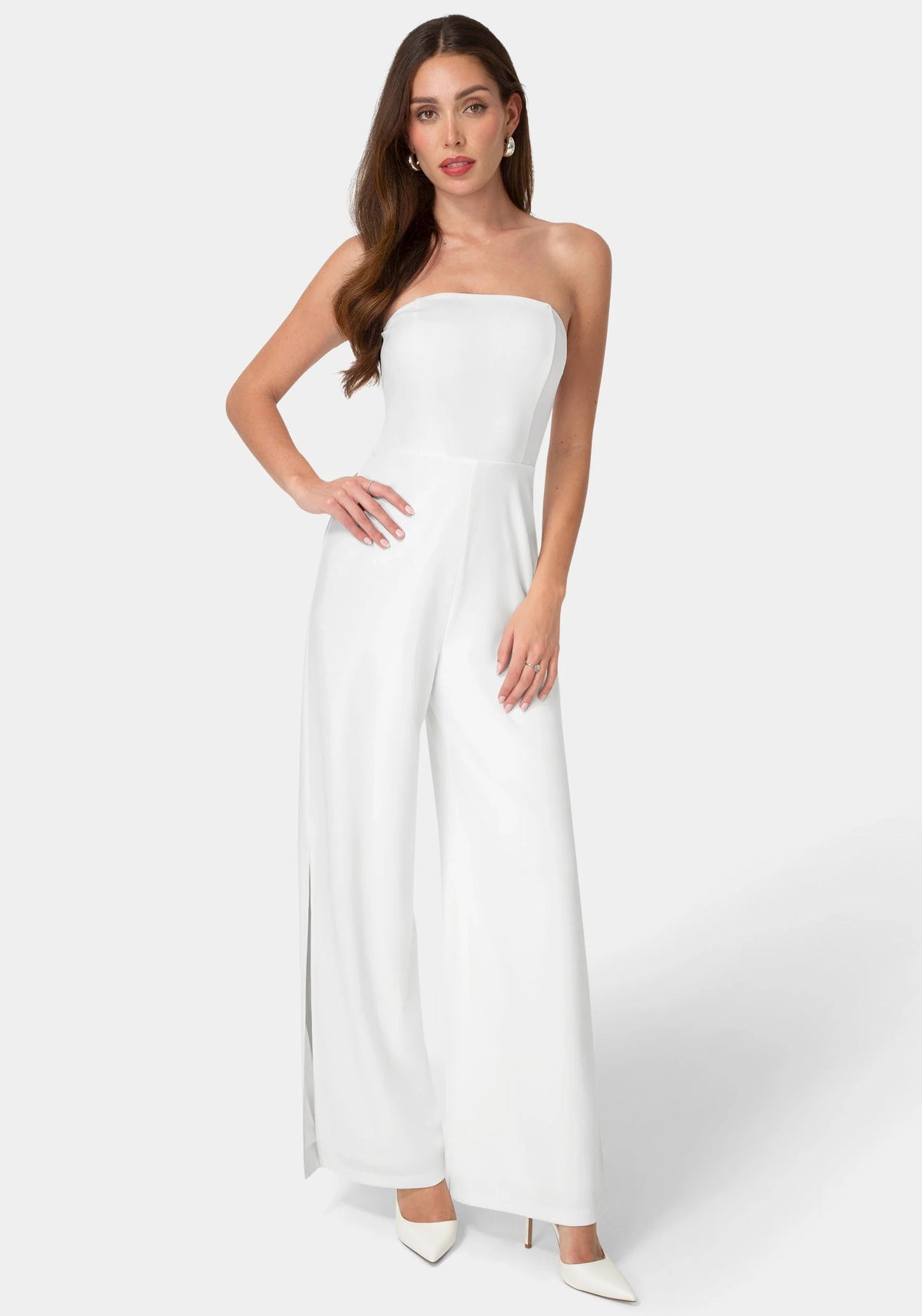 Strapless A-Line Jumpsuit