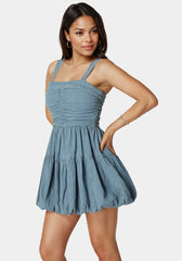 Bubble Denim Dress