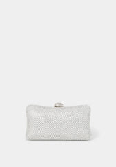 Dianna Hardshell Diamond Clutch