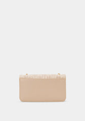 Bebe Cinizia Printed Monogram Crossbody