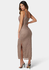 Marseille Lace Square Neck Tank Dress