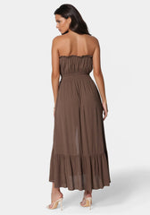 Strapless Maxi Dress