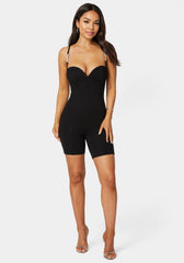 Biker Short Corset Romper