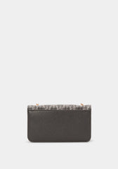 Bebe Cinizia Printed Monogram Crossbody