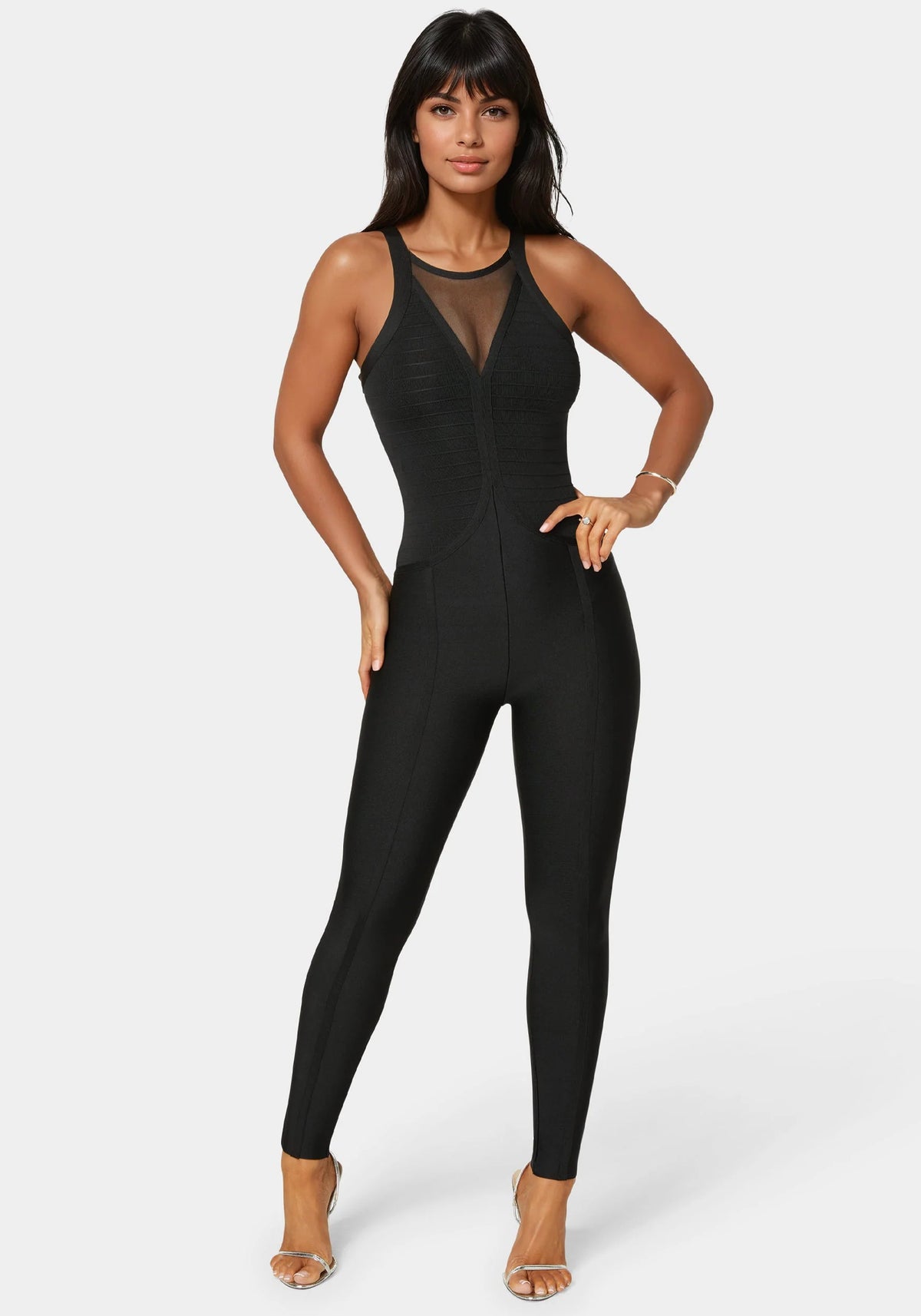 Bandage Knit Catsuit