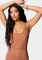 Mesh Detail Catsuit