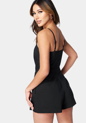 Ring Front Keyhole Romper