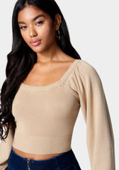 Puff Sleeve Sweater
